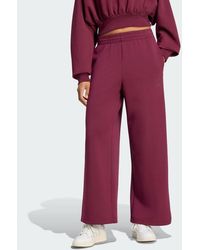 adidas Originals - Soft Lux Straight Leg Tracksuit Bottoms - Lyst