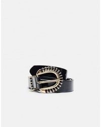 Stradivarius - Braided Buckle Belt - Lyst