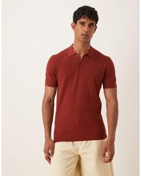 Mango - Polo à manches courtes en fine maille - Lyst