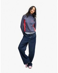 Bench x Superdry & Co - High Neck Contrast Track Top - Lyst