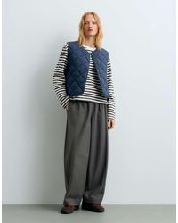 Oysho - Diamond Quilted Gilet - Lyst