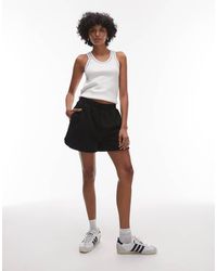 TOPSHOP - Pintuck jogger Short - Lyst