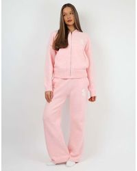 SIMMI - Romy Chunky Knit Wide Leg Trouser - Lyst