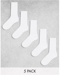 Weekday - Ribbed Socks 5-pack - Lyst
