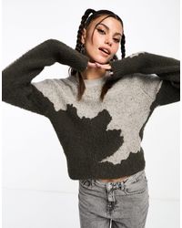 Weekday - – ayla – pullover mit jacquard-design - Lyst