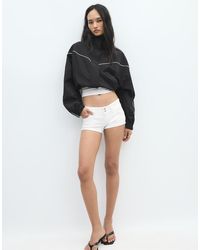 Stradivarius - Cropped Technical Jacket - Lyst
