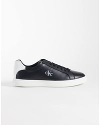 Calvin Klein - – cupsole-sneaker aus leder - Lyst