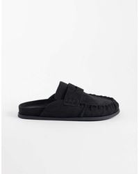 ASOS - Miller Chunky Loafer Mules - Lyst