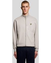 Lyle & Scott - Mid Layers Pique Zip Through Sweatshirt - Lyst