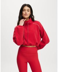 Cotton On - Explorer Polar Fleece Half Zip Jumper - Lyst