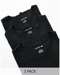 Lacoste - 3 Pack Tshirts - Lyst