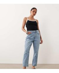 New Look - Hannah Straight Jeans - Lyst