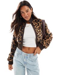 Veste reflechissante Bershka en coloris Gris Lyst