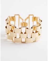 ASOS - Large Watch-strap Style Bracelet - Lyst