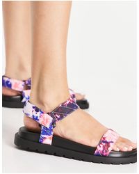 Bershka Flat sandals for Women | Christmas Sale up to 62% off | Lyst