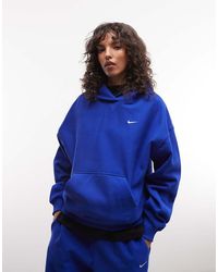 Nike - Studio Fleece Heavy Weight Oversized Hoodie - Lyst