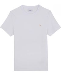 Farah - – danny – es t-shirt aus baumwolle - Lyst
