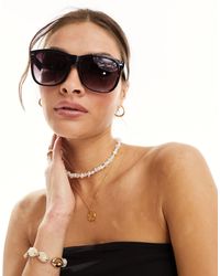 New Look - Cateye Sunglasses - Lyst