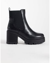 SEQWL - – flauschige chelsea boots - Lyst