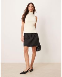ASOS - – eleganter mini-volantrock - Lyst