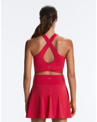 Oysho - Light Touch Crossover Back Tank Top - Lyst