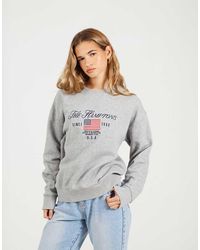 Brave Soul - Crew Neck Embroidered Sweatshirt - Lyst