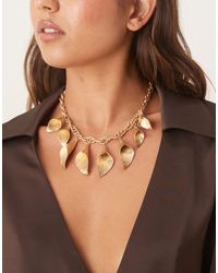 ASOS - – limited edition – e, kurze halskette mit anhängern - Lyst
