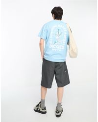 Dickies - Camiseta azul cielo con estampado - Lyst
