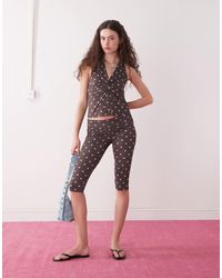 Collusion - Polka Dot Yoga Capris - Lyst