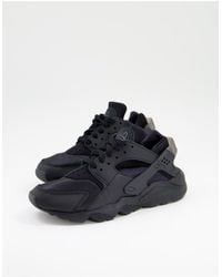 Nike Air Huarache Sneakers - Black