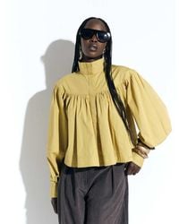 ASOS - Zip Front Volume Cropped Shacket - Lyst