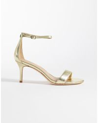 Ralph Lauren - Strap Heeled Sandal - Lyst