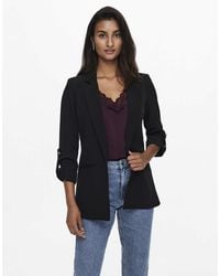 ONLY - Kayle-Orleen 3/4 Sleeve Blazer - Lyst