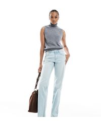 Stradivarius - Tall D03 Low Waisted Straight Leg Jean - Lyst