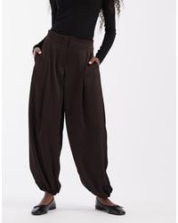 Vero Moda - High Waist Pleated Balloon Trouser - Lyst