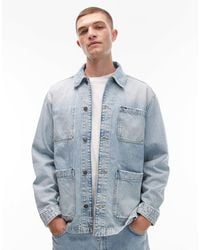 Tommy Hilfiger - Denim Chore Jacket - Lyst