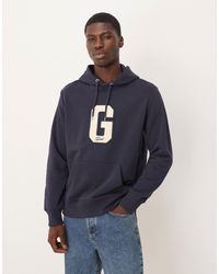 GANT - Varsity G Logo Hoodie - Lyst