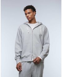 ARKET - Cotton Rich Co-ord Structured Zip Up Hoodie - Lyst