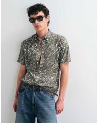 Barbour - Orton Short Sleeve Summmer Printed Shirt - Lyst