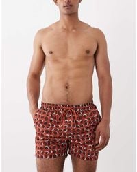 South Beach - Geo Print Swim Shorts - Lyst