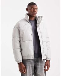 Only & Sons - Oversized Cuffed Puffer Jacket - Lyst