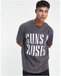 New Look - Guns N' Roses T-shirt - Lyst