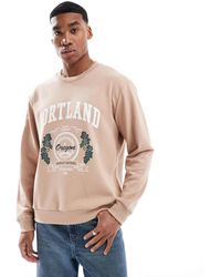 Jack & Jones - – oversize-sweatshirt - Lyst