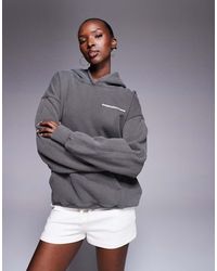 Good For Nothing - Vintage Wash Oversized Hoodie - Lyst