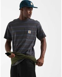Carhartt - Bert Stripe T-shirt - Lyst