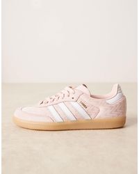 adidas Originals Samba Rose Sneakers With Heart Detail in Pink | Lyst