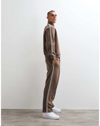 ASOS - Straight Leg joggers With Woven Tape - Lyst