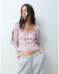 ONLY - Long Sleeve Lounge Top Co-Ord - Lyst