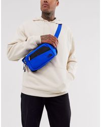 black north face bum bag