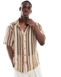 Only & Sons - Crochet Shirt - Lyst